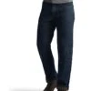 Men's Fleece and Flannel Lined Relaxed-Fit Straight-Leg Jeans