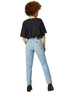 Lee High-Rise Straight Crop | Jeans -Modern Jean Clothes Shop 61syKjzYjHL. AC SR736920