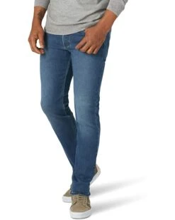 Lee Men's Brushed Back Straight Fit Tapered Leg Jean | Jeans -Modern Jean Clothes Shop 718don57YrL. AC SR736920