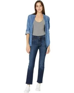 Lee Secretly Shapes Regular Fit Straight Leg Mid-Rise | Jeans -Modern Jean Clothes Shop 71VL59H2x9L. AC SR736920