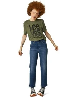 Lee High-Rise Straight Crop | Jeans -Modern Jean Clothes Shop 71byrgI37jL. AC SR736920