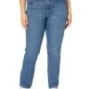 Lee Straight Leg Jeans (Plus)