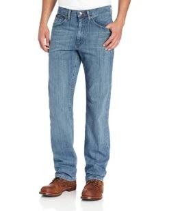 Lee Men's Premium Select Classic-Fit Straight-Leg Jean | Jeans -Modern Jean Clothes Shop 81M4uhvlUGL. AC SR736920
